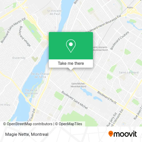 Magie Nette map