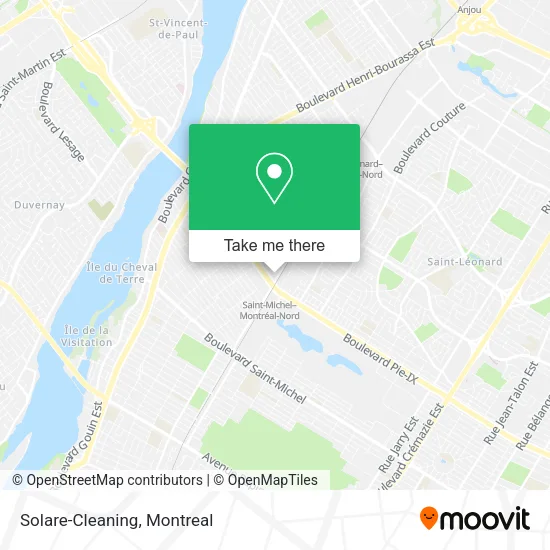 Solare-Cleaning map