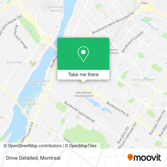 Drive Detailed map