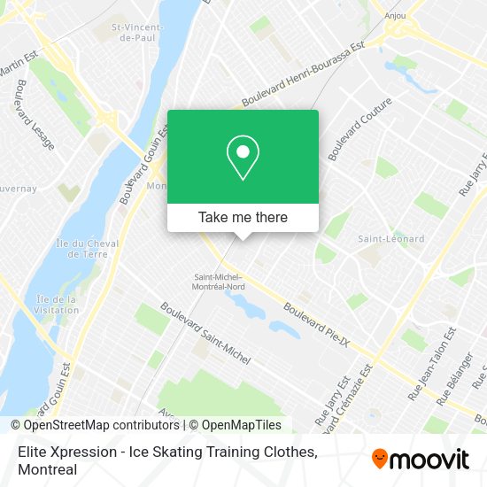 Elite Xpression - Ice Skating Training Clothes map