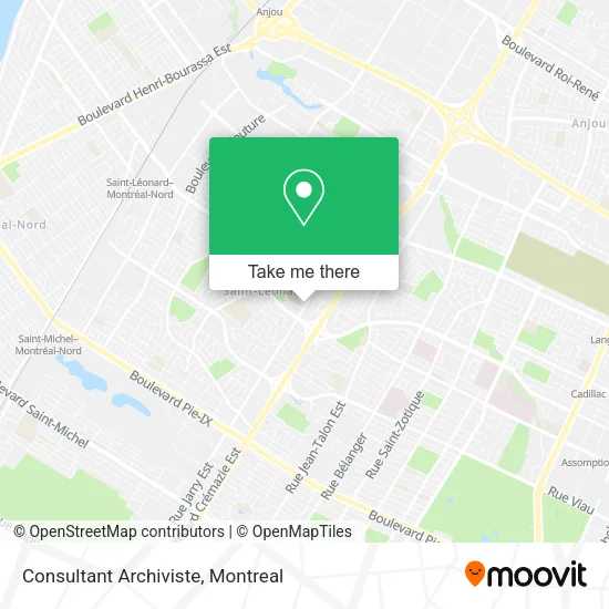 Consultant Archiviste map