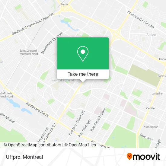 Uffpro map