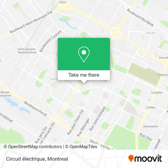 Circuit électrique map