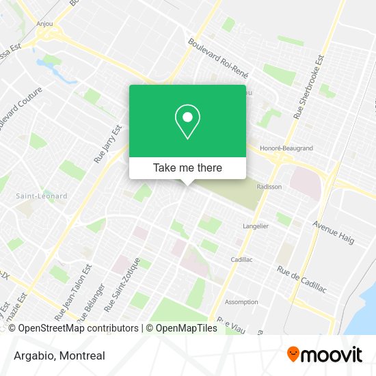 Argabio map