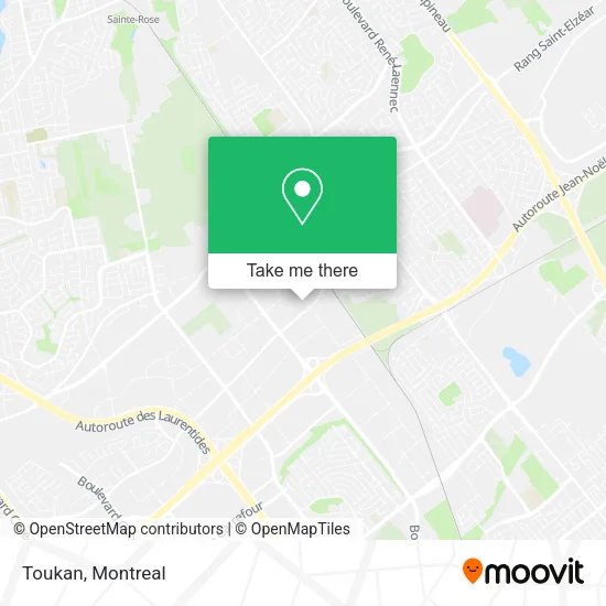 Toukan map