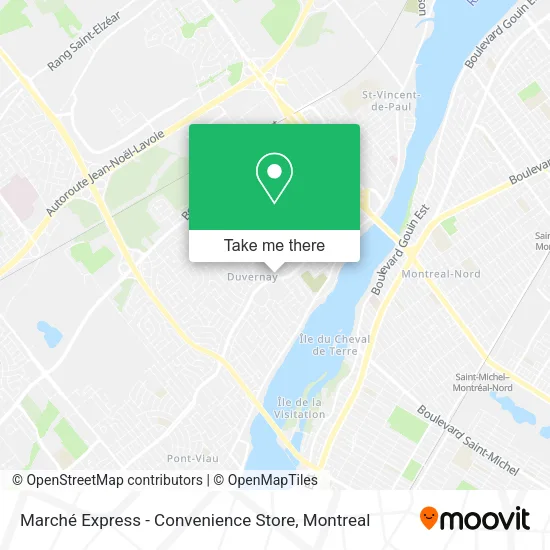 Marché Express - Convenience Store map