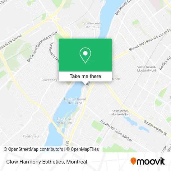 Glow Harmony Esthetics map