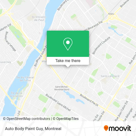 Auto Body Paint Guy map