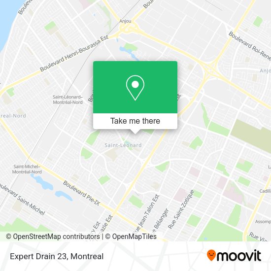 Expert Drain 23 map