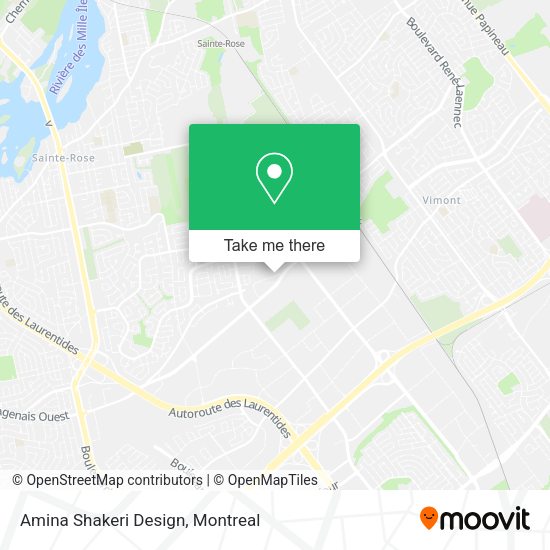 Amina Shakeri Design map