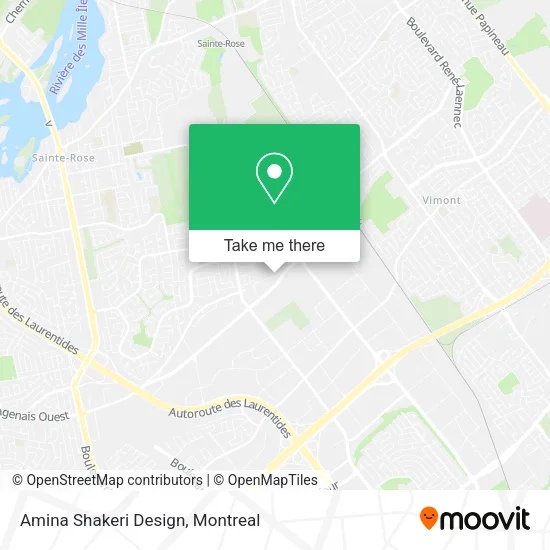 Amina Shakeri Design map