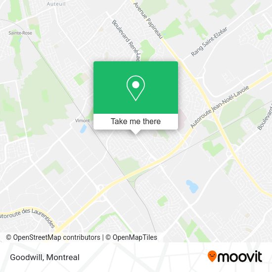 Goodwill map