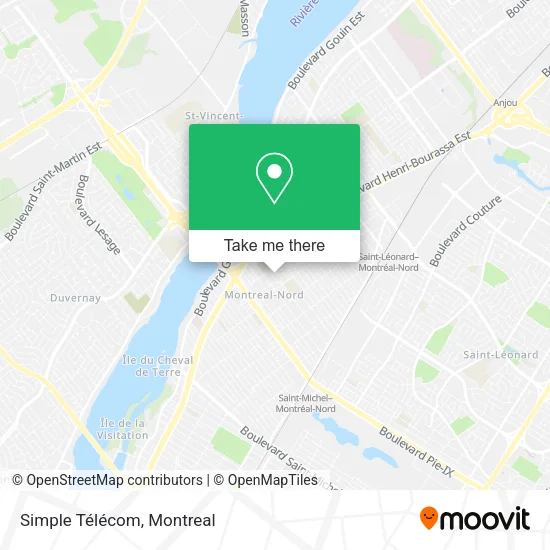 Simple Télécom map