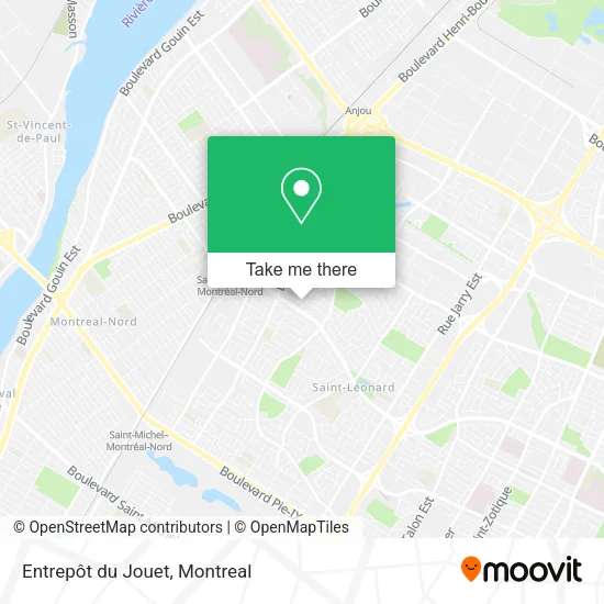 Entrepôt du Jouet map