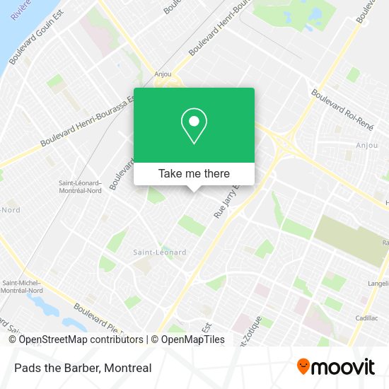 Pads the Barber map