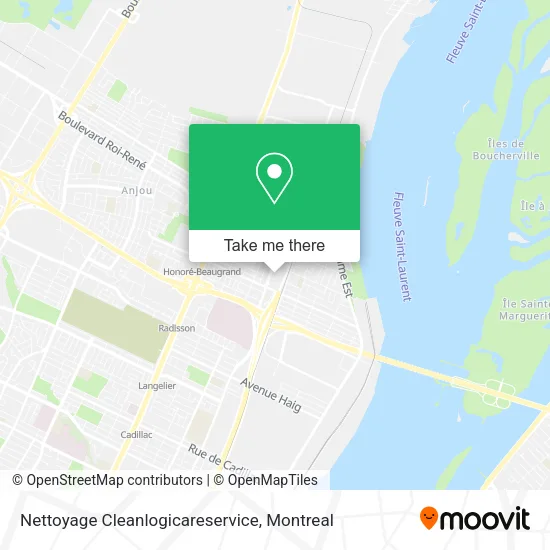 Nettoyage Cleanlogicareservice map