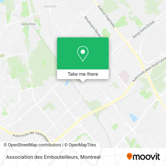 Association des Embouteilleurs map