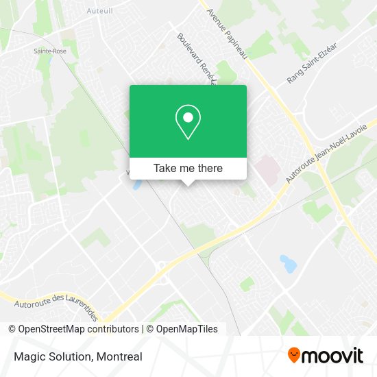 Magic Solution map