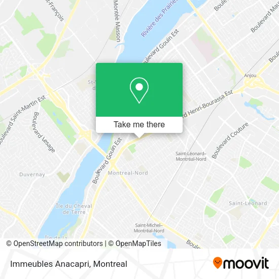 Immeubles Anacapri map