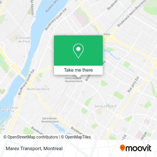 Marex Transport map