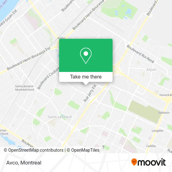 Avco map