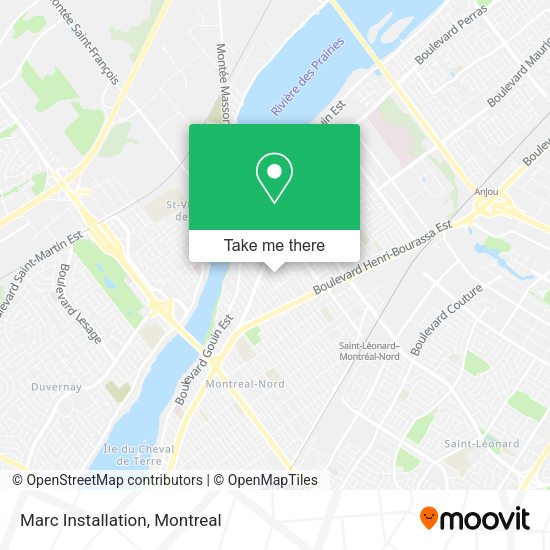 Marc Installation map