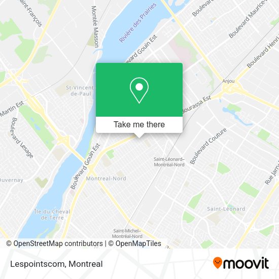 Lespointscom map