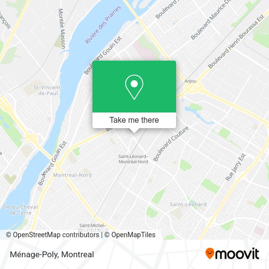 Ménage-Poly map