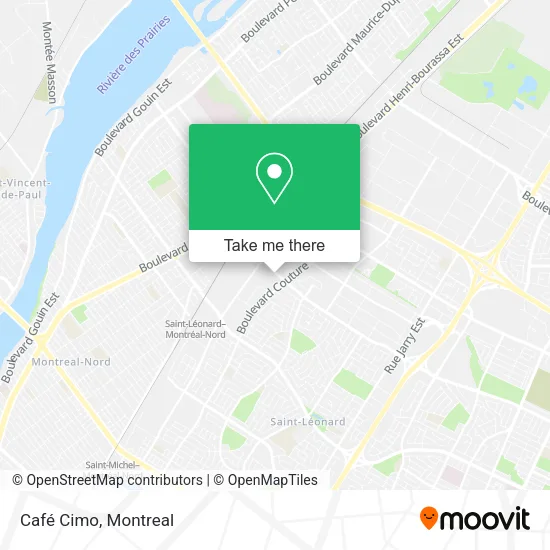 Café Cimo map