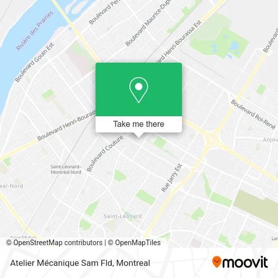 Atelier Mécanique Sam Fld map