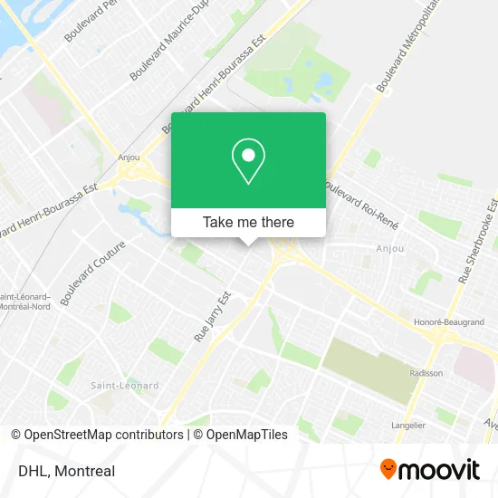 DHL map