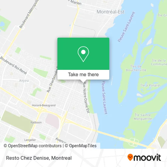 Resto Chez Denise map