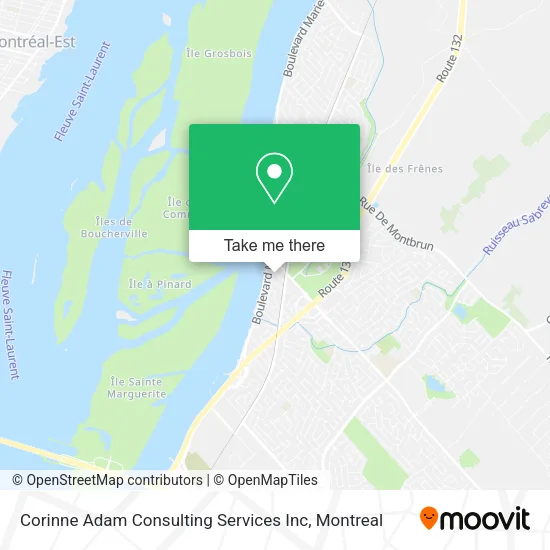Corinne Adam Consulting Services Inc map