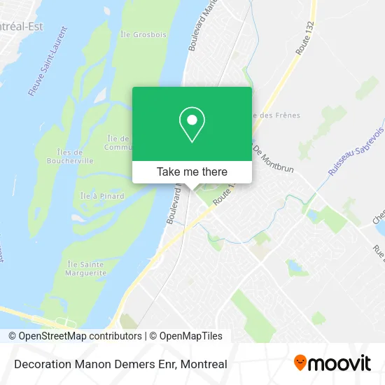 Decoration Manon Demers Enr map