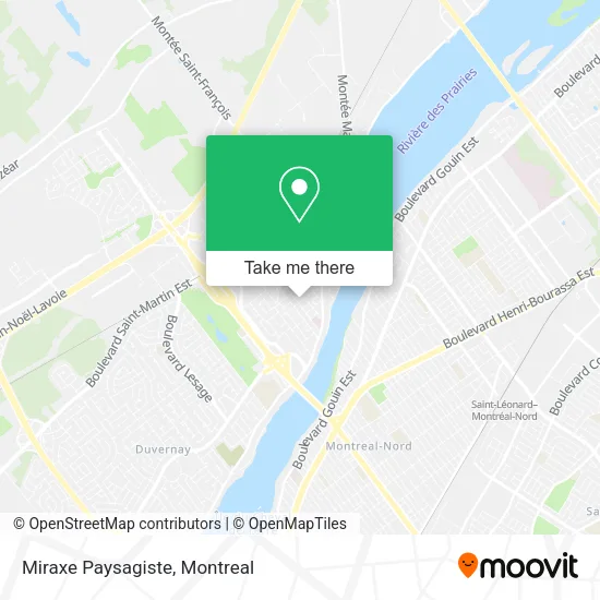 Miraxe Paysagiste map