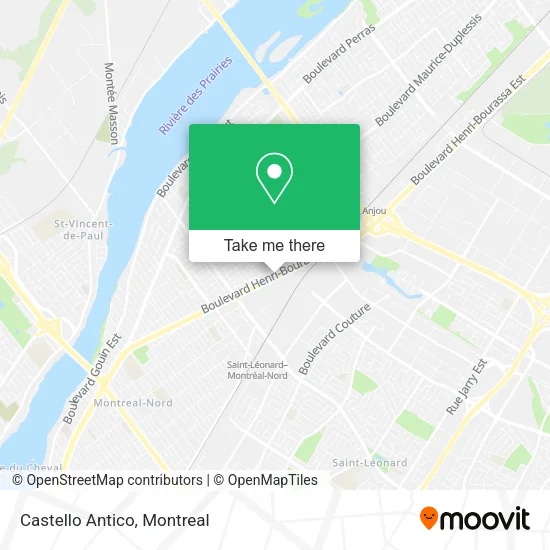 Castello Antico map