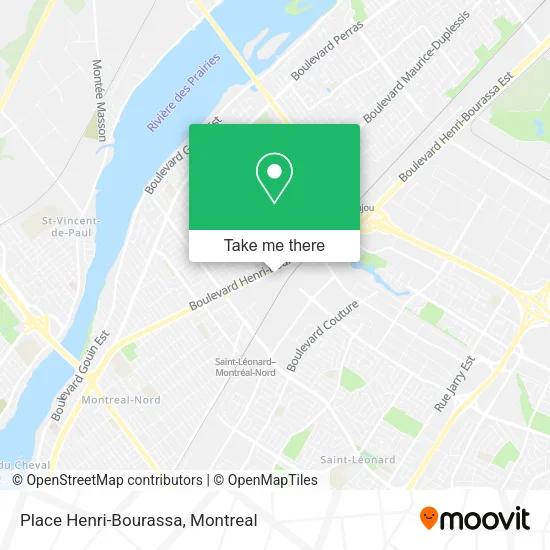 Place Henri-Bourassa map