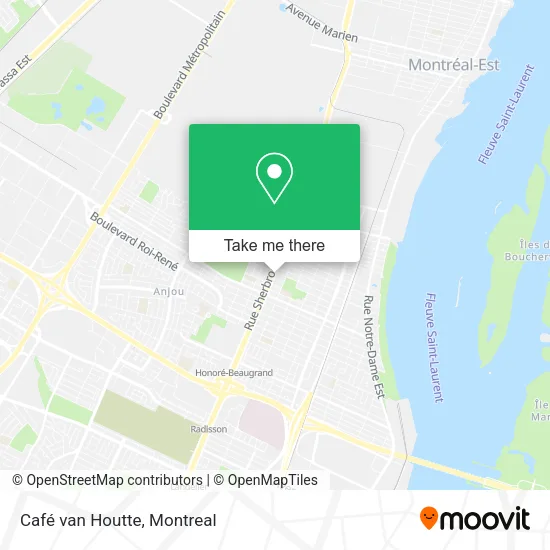 Café van Houtte map