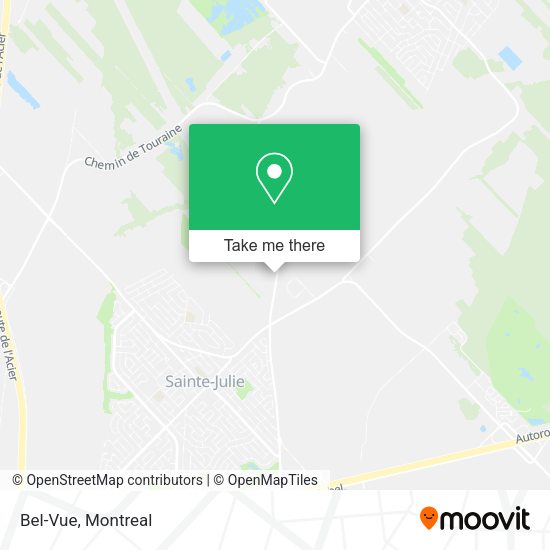 Bel-Vue map
