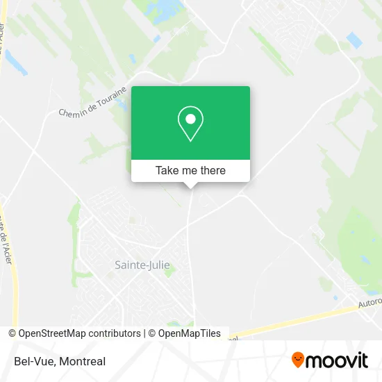 Bel-Vue map