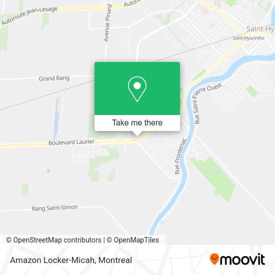 Amazon Locker-Micah map