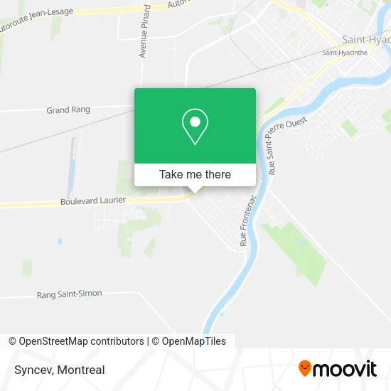 Syncev map