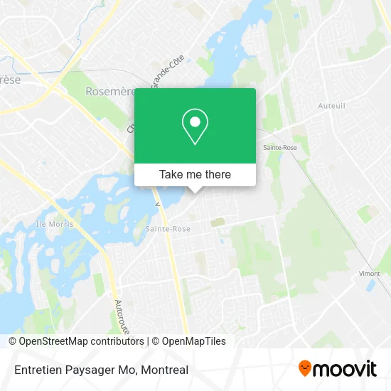 Entretien Paysager Mo map