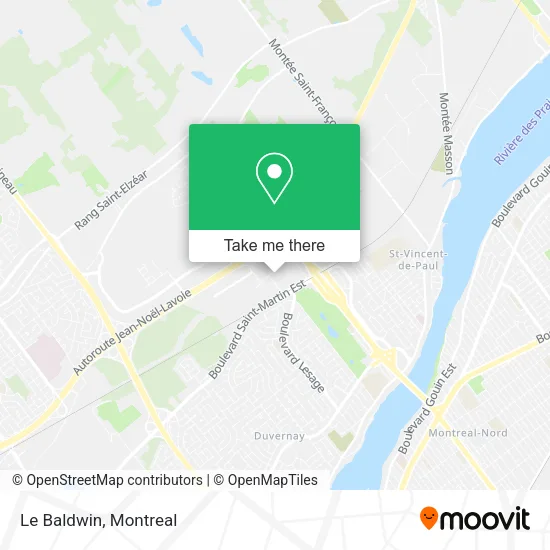 Le Baldwin map