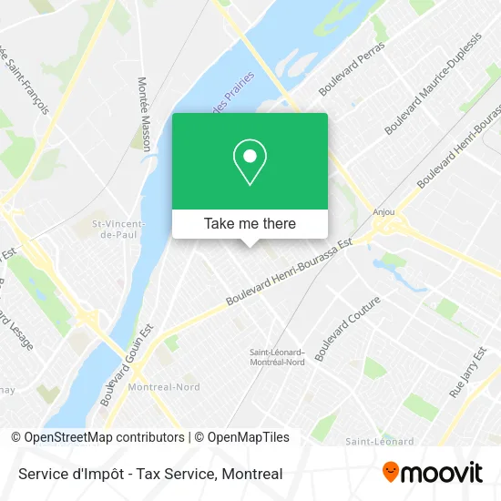 Service d'Impôt - Tax Service map