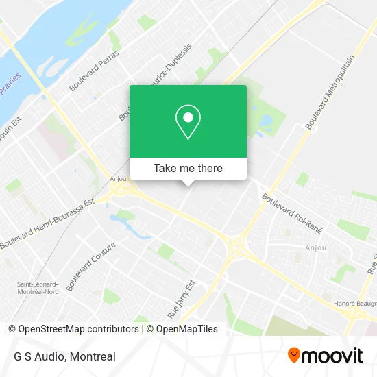G S Audio map