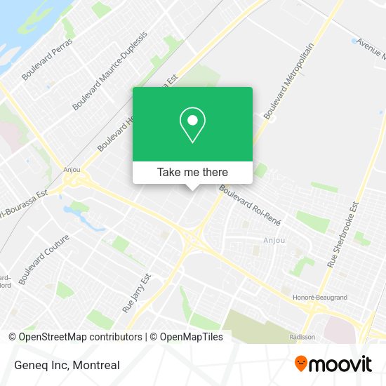 Geneq Inc map