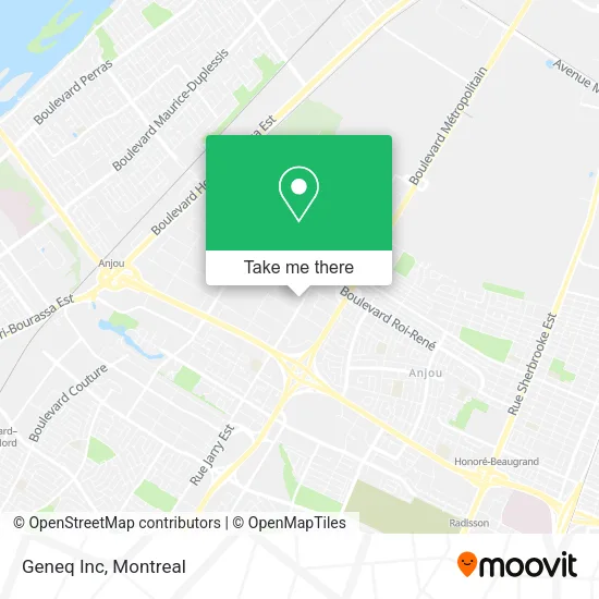 Geneq Inc map
