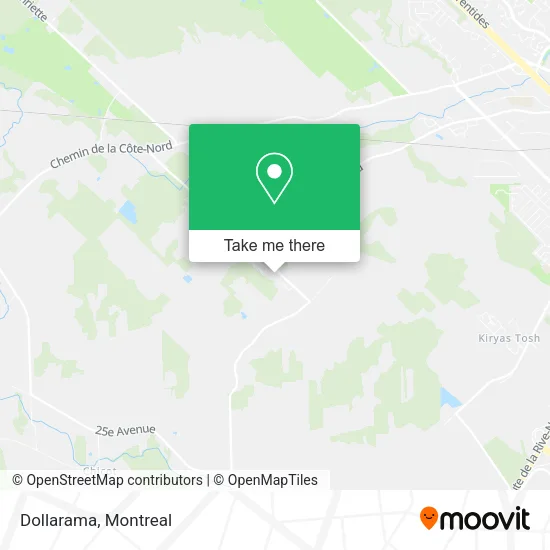 Dollarama map