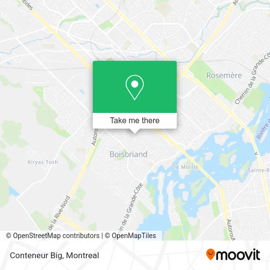 Conteneur Big map